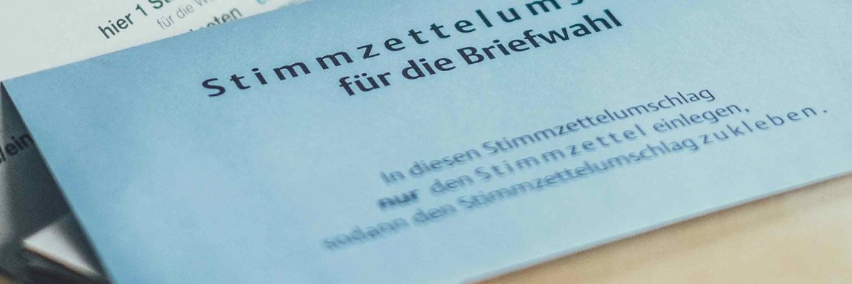 Briefumschlag Briefwahl